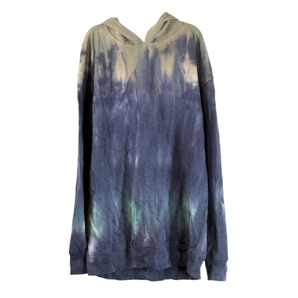 5th & Ryder Boy's Tie Dye Hoodie, Blue/Gray, Size L, NWT